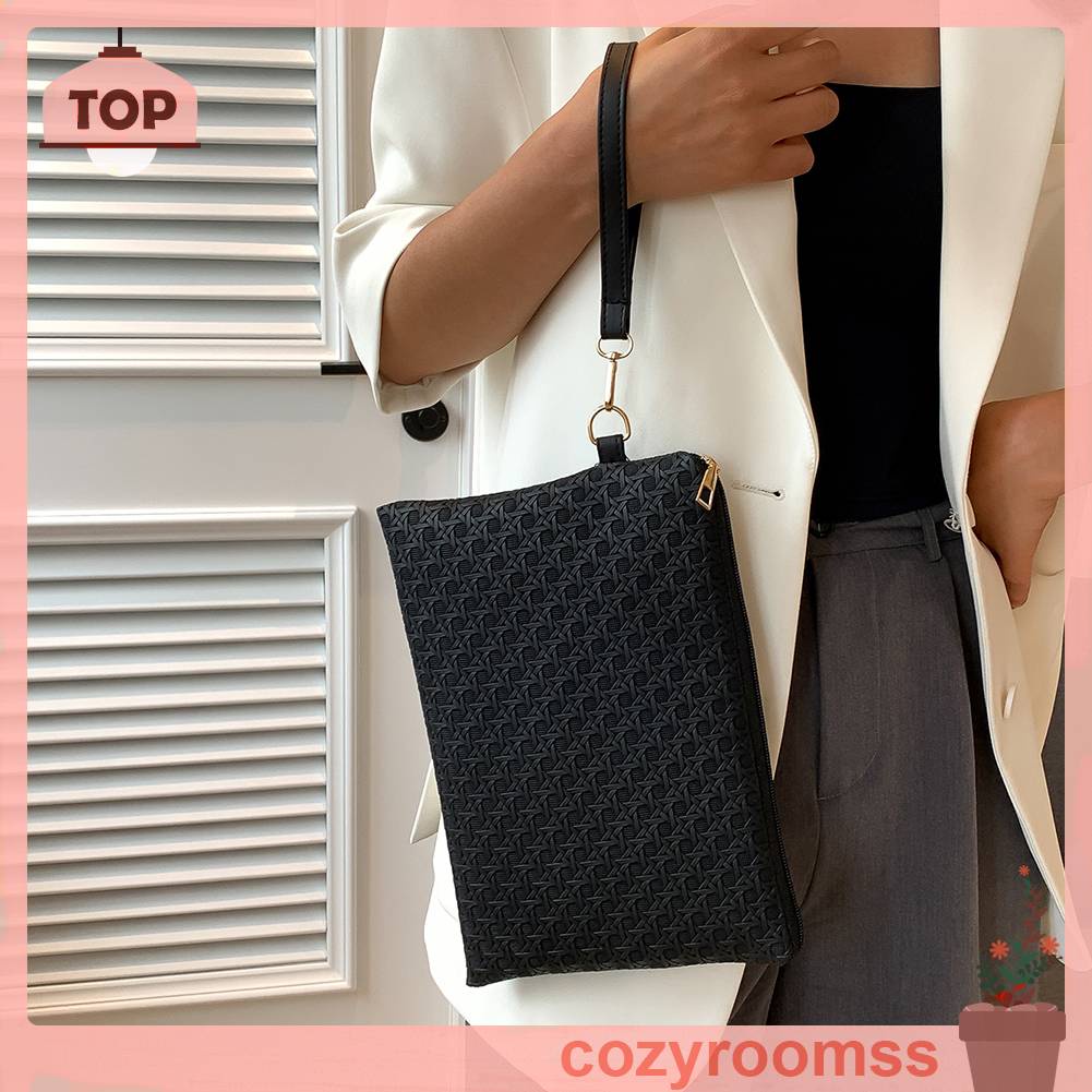 Ví Da PU Đeo Chéo Ngăn Đựng Thẻ Sức Chứa Lớn Thời Trang Cho Nữ