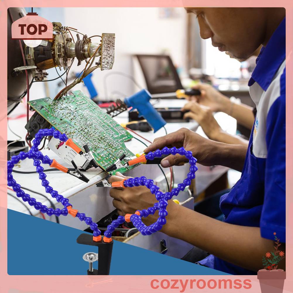 Dụng Cụ Kẹp Xoay Cầm Tay Hỗ Trợ Hàn Điện PCB