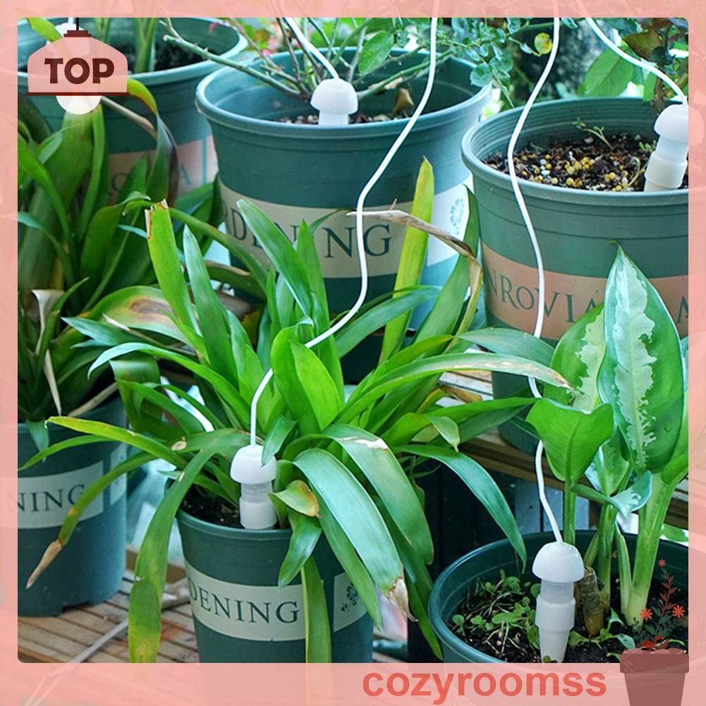 Set 2 Dụng Cụ Tưới Cây Tự Động Có Thể Điều Chỉnh Cho Ban Công / Nhà Kính