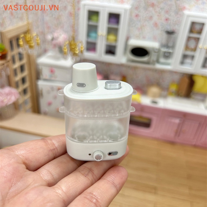 1 Mô Hình Máy Hấp Trang Trí Nhà Búp Bê Tỉ Lệ 1: 12