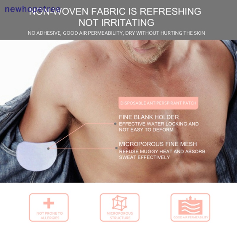 Set 20 Miếng Dán Thấm Hút Mồ Hôi Cho Vùng Da Dưới Cánh Tay