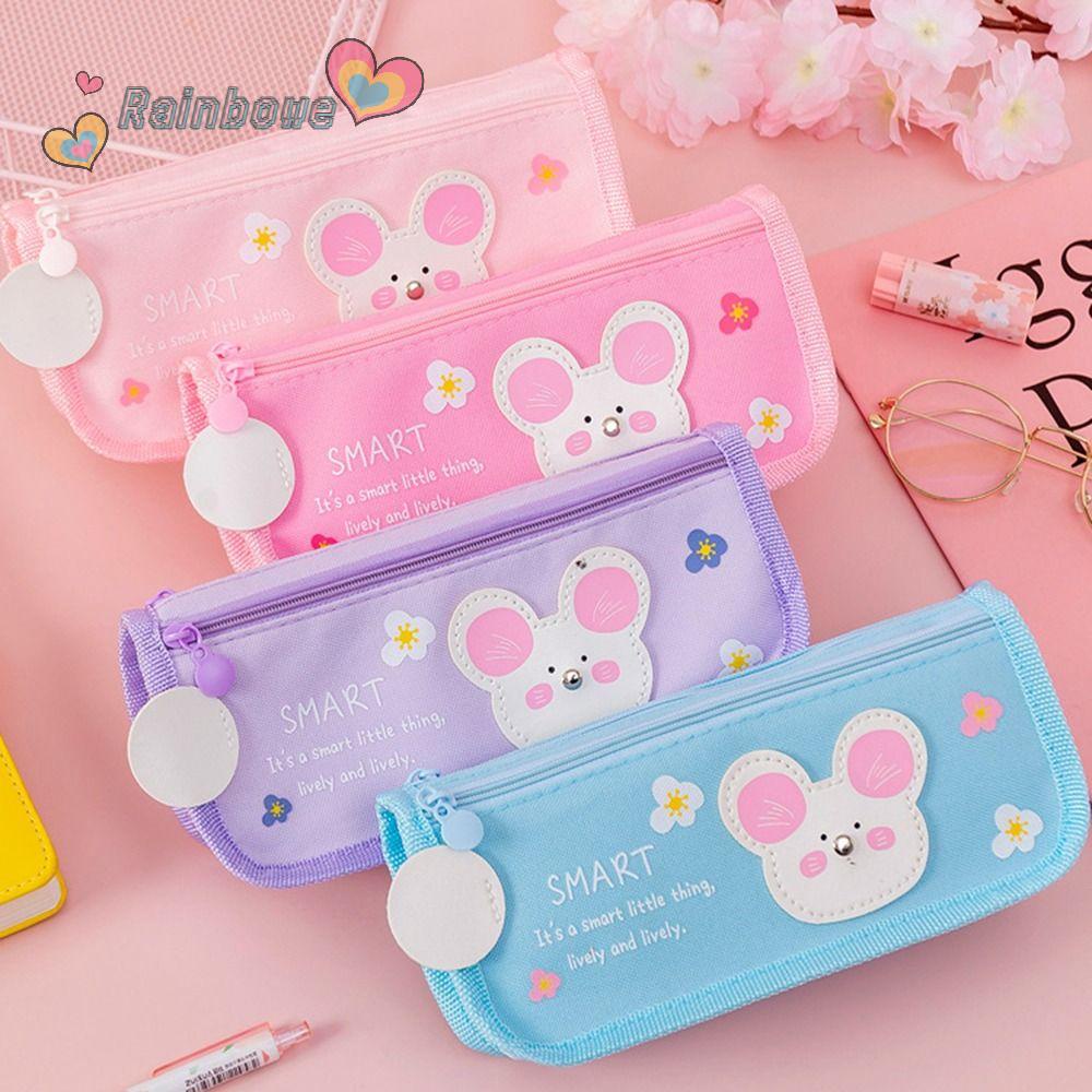 RAINBOW Túi Đựng Bút Đa Năng Tiện Dụng Dành Cho Học Sinh