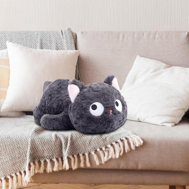 [Fenteer1] Đồ Chơi Mèo Nhồi Bông 23cm Đáng Yêu Dành Cho Nữ