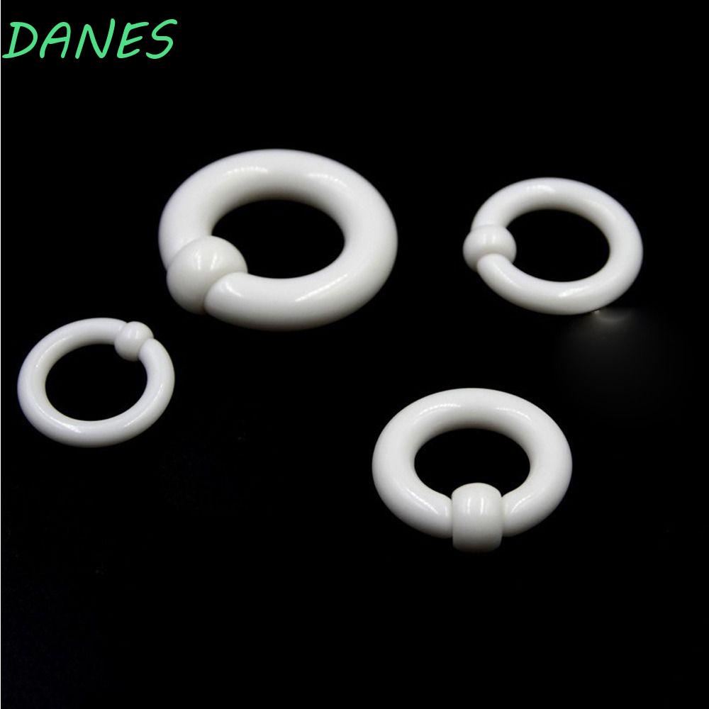 DANES Khuyên Mũi Acrylic Nhiều Màu Sắc Phong Cách Hàn Quốc Cho Nữ
