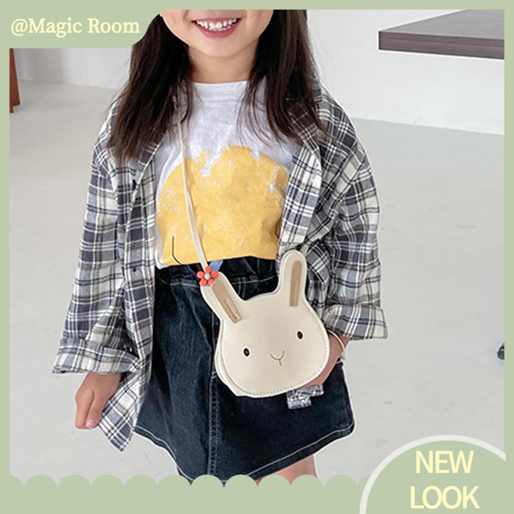 Babyfair Túi Đeo Vai Mini Có Dây Thể Điều Chỉnh Hoạt Hình Chú Thỏ Tiền  Xách Trẻ Em Cho Bé Gái