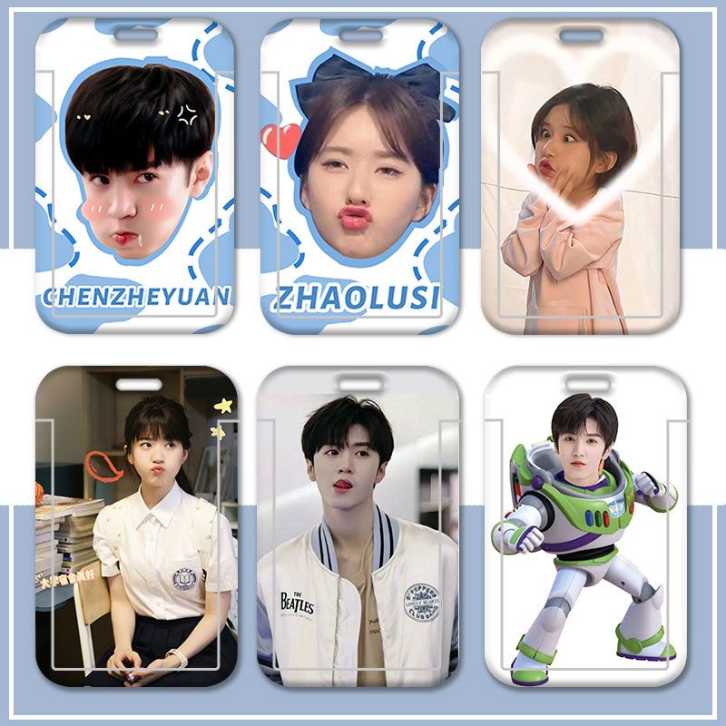 Vụng Trộm Không Thể Giấu   Trần Triết Viễn   Triệu Lộ Tư  Dây Đeo Thẻ Ngân Hàng / Thẻ ID Hình Băng Cát Xét Cho Học Sinh  Hidden Love     Zhao Lusi  Chen Zheyuan Đoàn Gia Hứa với Tang Trĩ