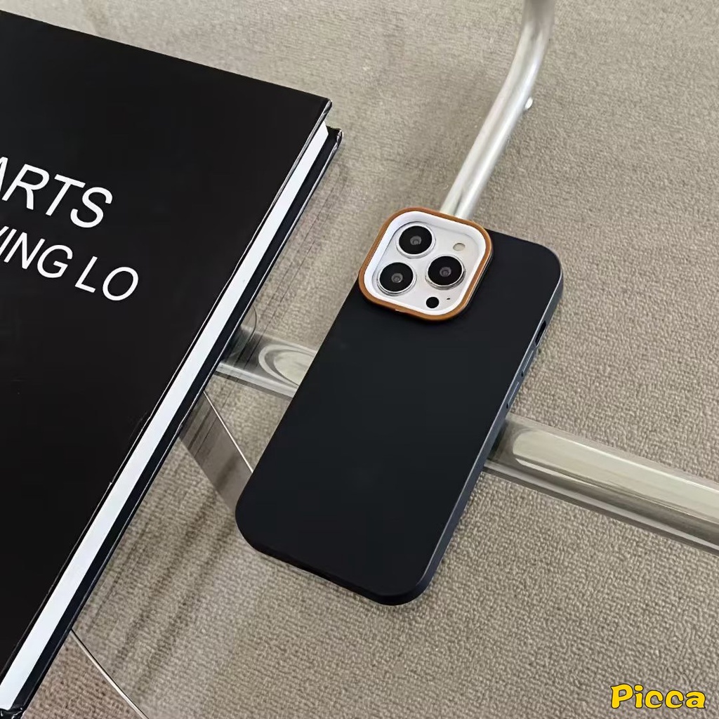 Ốp Điện Thoại Màu Kẹo Trơn Chống Sốc Cho IPhone XR 11 14 13 12 Pro MAX 7Plus 8Plus 6 6S 7 8 Plus X XS MAX SE 2020