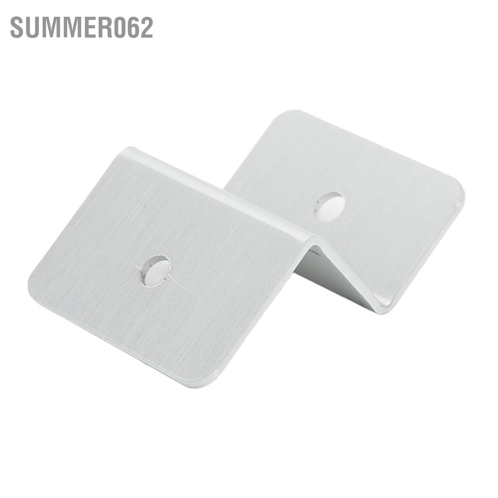 Summer062 Bảng điều khiển năng lượng mặt trời 4 CÁI gắn giá đỡ hợp kim nhôm Z cho hệ thống phát điện ngoài