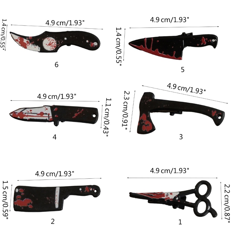 Kẹp Tóc Hình Dáng Độc Đáo Phong Cách Halloween