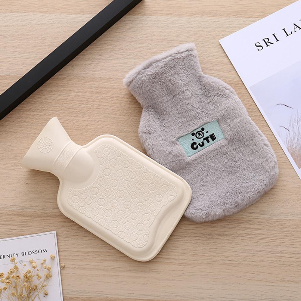 Vỏ Bọc Giữ Ấm Bình Nước Nóng Phủ Lông Chống Nổ Không Rò Rỉ Dùng Trong Nhà Vào Mùa Đông