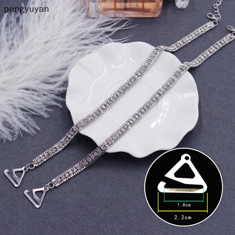 1 Cặp Dây Đeo Vai Đính Đá Trang Trí Áo Ngực Đơn Giản Cho Nữ