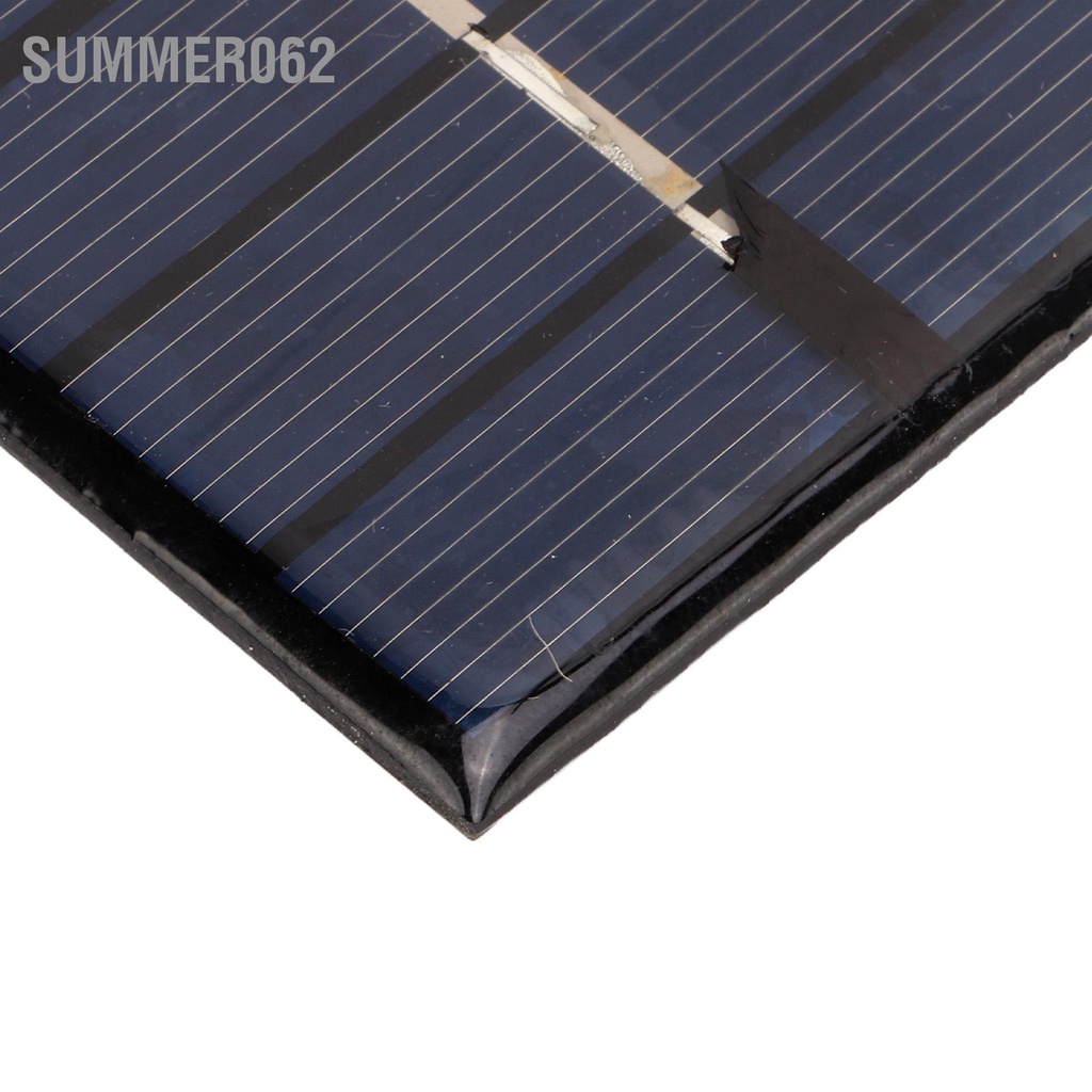 Summer062 2 Tấm Pin Năng Lượng Mặt Trời 0.5W 2.5V DIY Bộ Sạc Polysilicon Có Thể Bảo Vệ Cho Các Thiết Bị Điện Công Suất Thấp