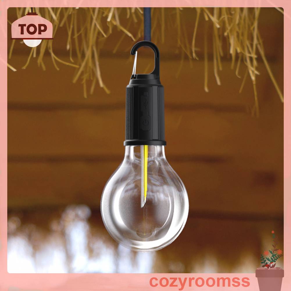 Đèn LED Cắm Trại Chống Thấm Nước 400mAh 100LM Kèm Móc Tiện Dụng