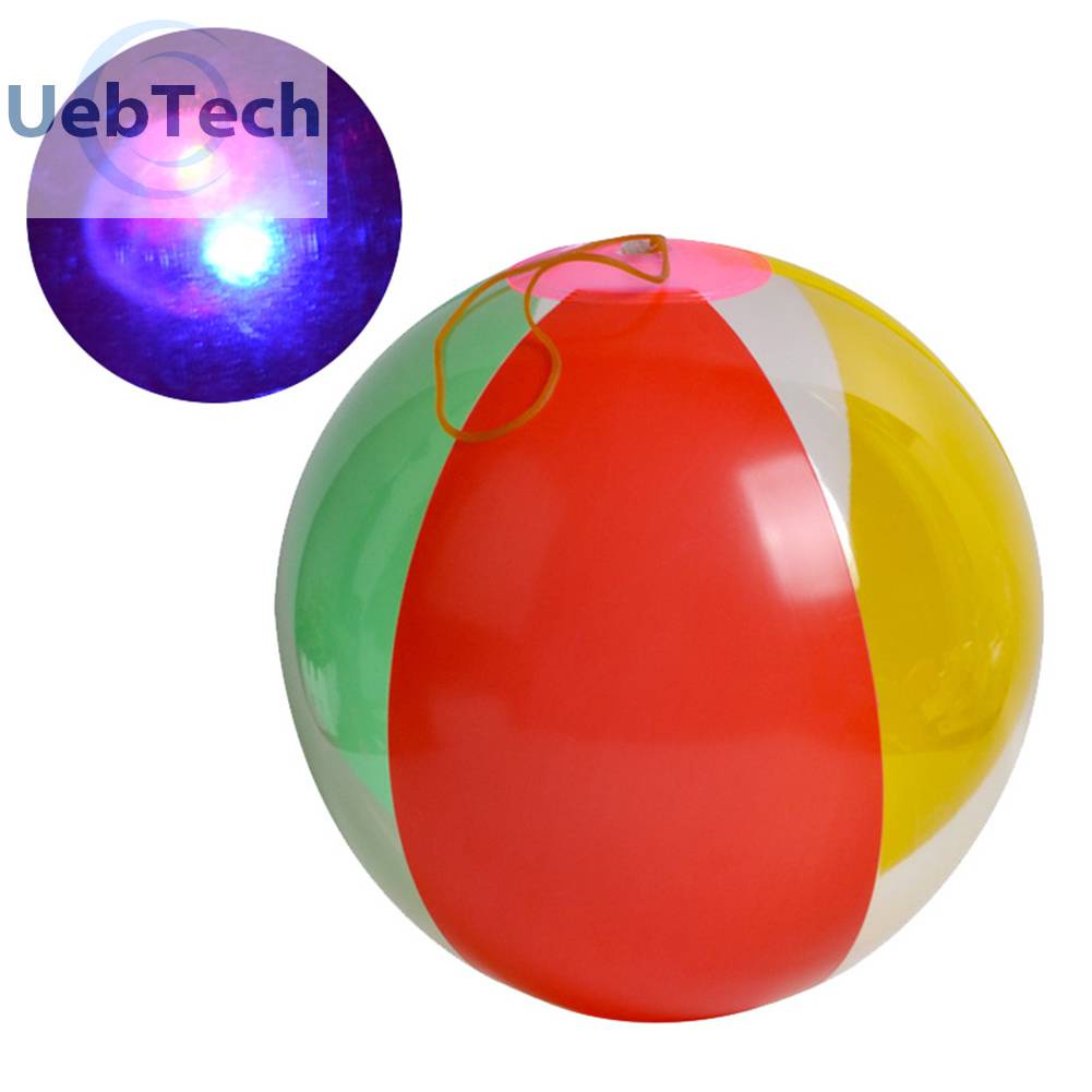 Bóng Bơm Hơi PVC Có Đèn LED 23cm Cho Bữa Tiệc