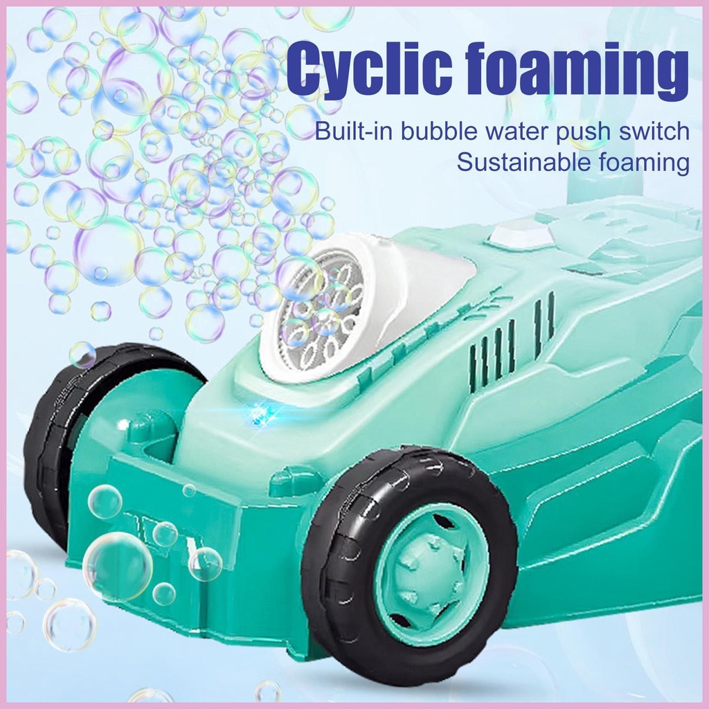 Máy Thổi Bong Bóng Tự Động Có Đèn Vui Nhộn Cho Bé