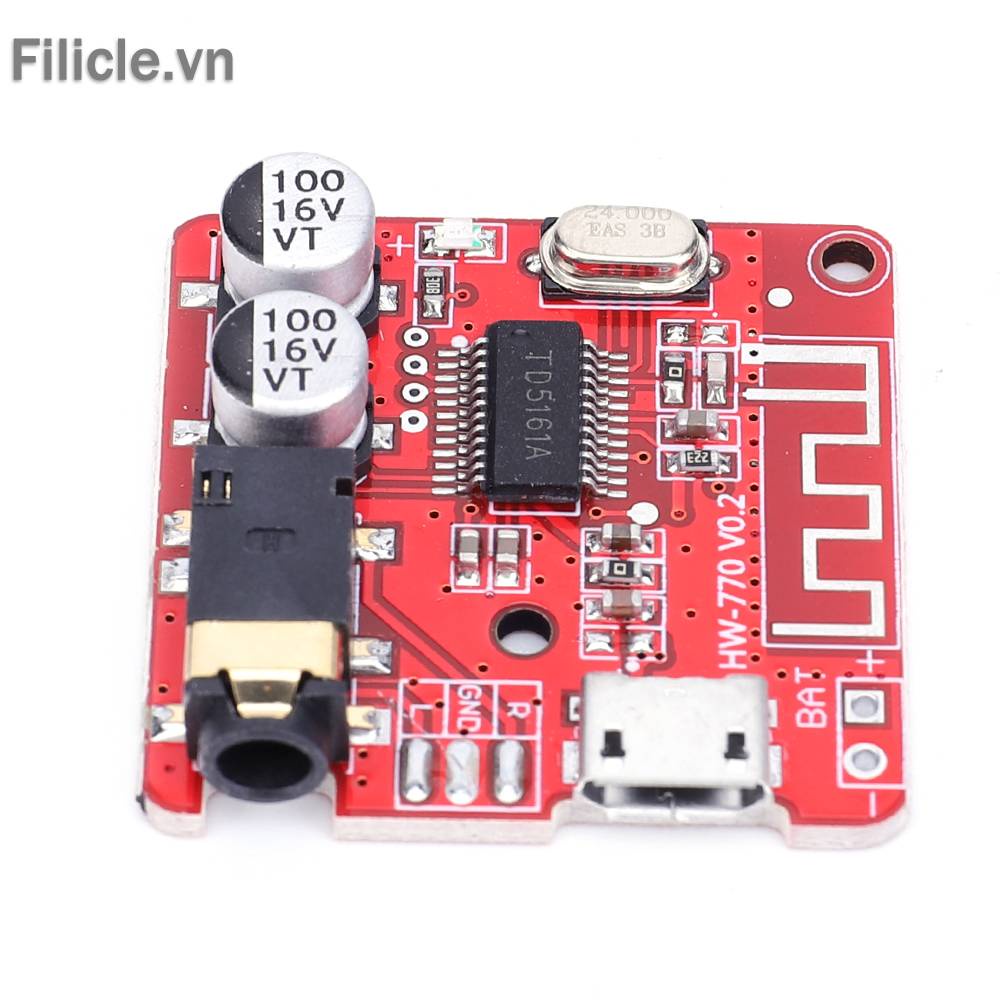 Bảng Mạch Giải Mã Âm Thanh Bluetooth 5.0 WAV + APE + FLAC + MP3 3.7-5V