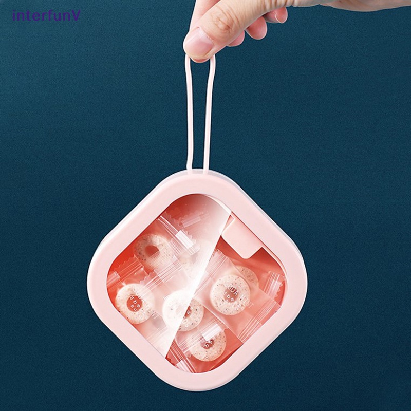 [InterfunV] Hộp Đựng Thuốc / Trang Sức Nắp Lật Trong Suốt [Mới]