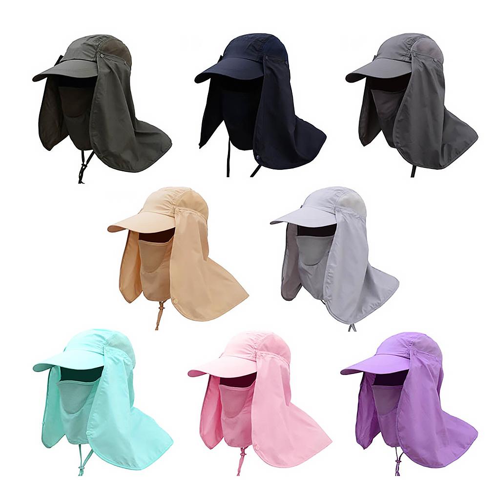Mũ Thể Thao Chống Nắng / Tia UV Bảo Vệ Mặt / Cổ Tiện Dụng Cho Nam Và Nữ