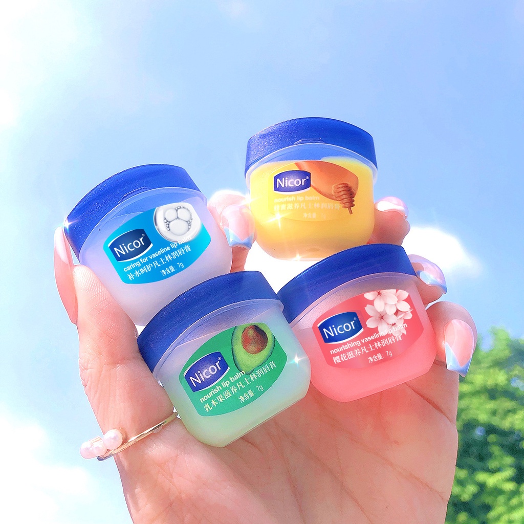 Bộ 4 son dưỡng môi dưỡng ẩm chăm sóc môi Vaseline - joyhome_official