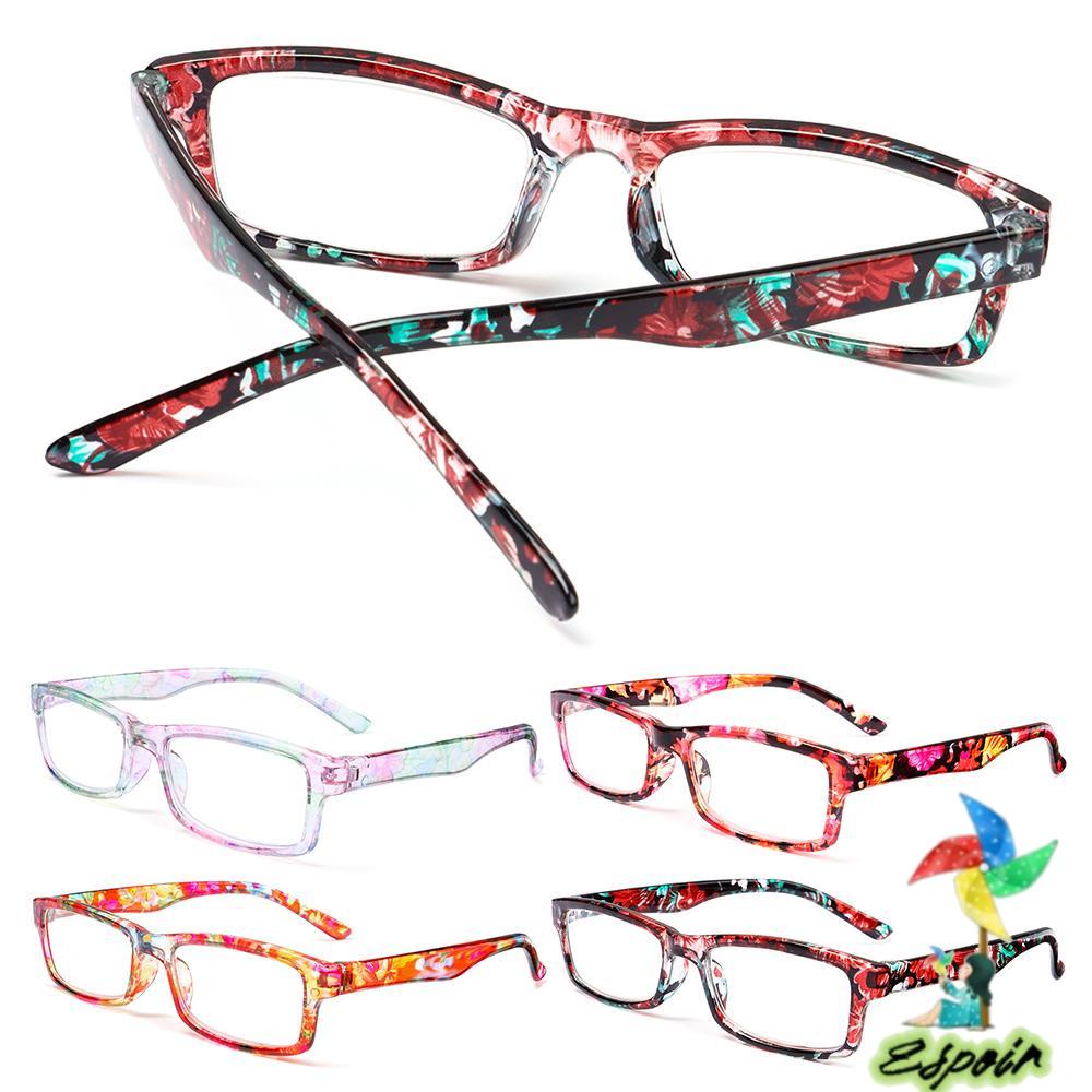 ESPO Kính Đọc Sách Gọng Hoa Siêu Nhẹ Thoải Mái Phong Cách Vintage