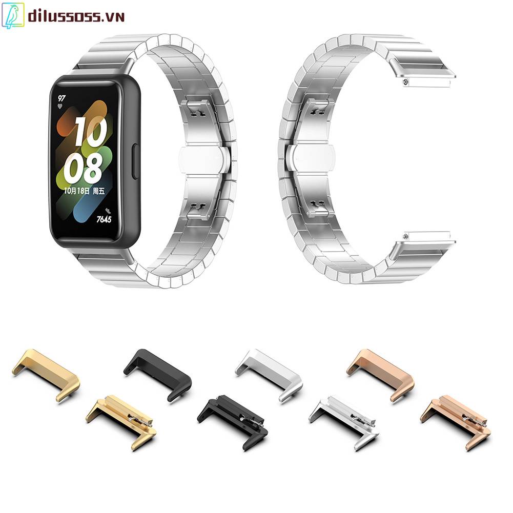 Set 2 Phụ Kiện Kết Nối 16mm Cho Đồng Hồ Thông Minh Huawei Band 7 NFC