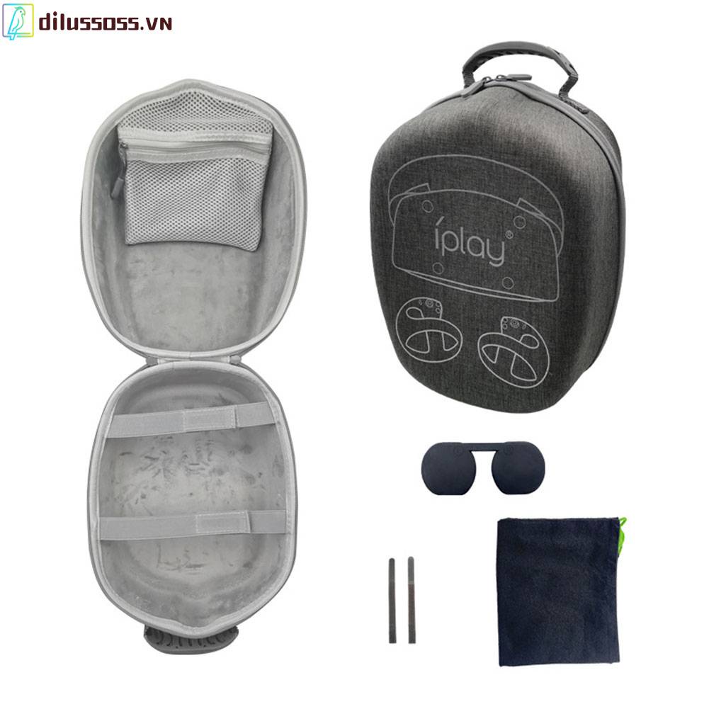 Túi Đựng Kính Thực Tế Ảo VR Hấp Thụ Sốc EVA Có Khóa Kéo Đôi