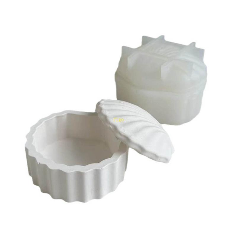 Khuôn Silicone Làm Đồ Thủ Công Hình Vỏ Sò Chống Dính