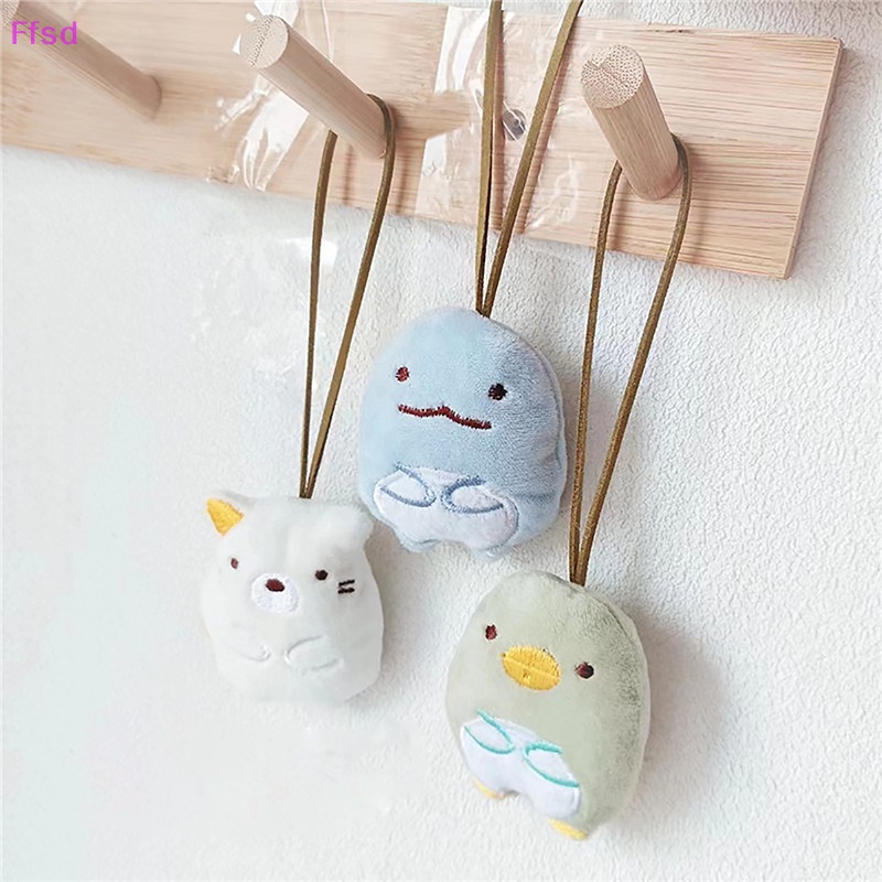 {Ffsd} Móc Chìa Khóa Hình Thú Nhồi Bông Mềm Mại Đáng Yêu Gắn Ba Lô Túi Xách Cho Bé Gái * Bán Chạy