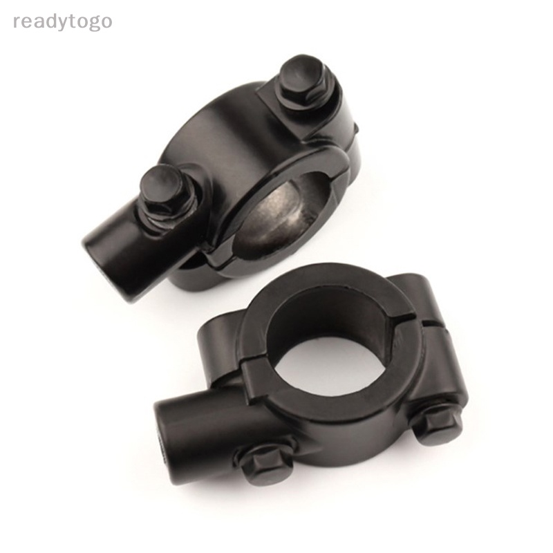 Giá Đỡ Kính Chiếu Hậu 8mm Bằng Nhôm Màu Đen Thông Dụng Cho Xe Máy