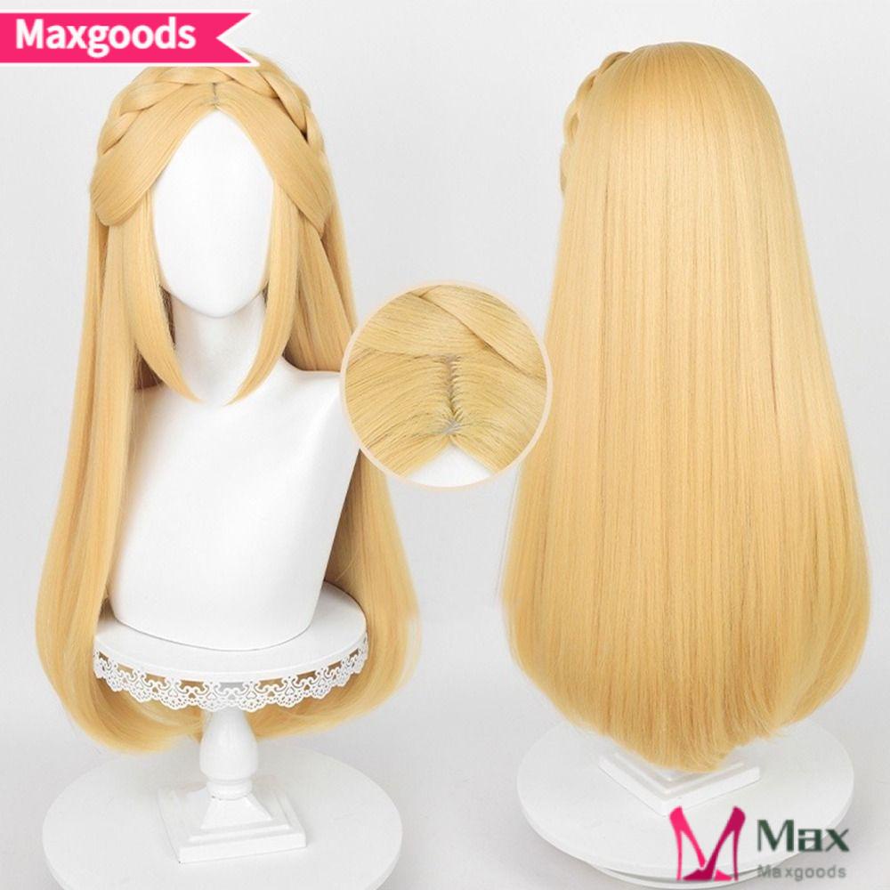 MAXG Bộ Tóc Giả Kiểu Xoăn Chịu Nhiệt Dễ Thương Dành Cho Nữ