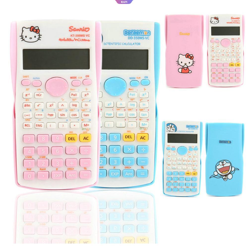 Máy Tính Điện Tử Để Bàn Họa Tiết Hoạt Hình Anime Hello Kitty Doraemon