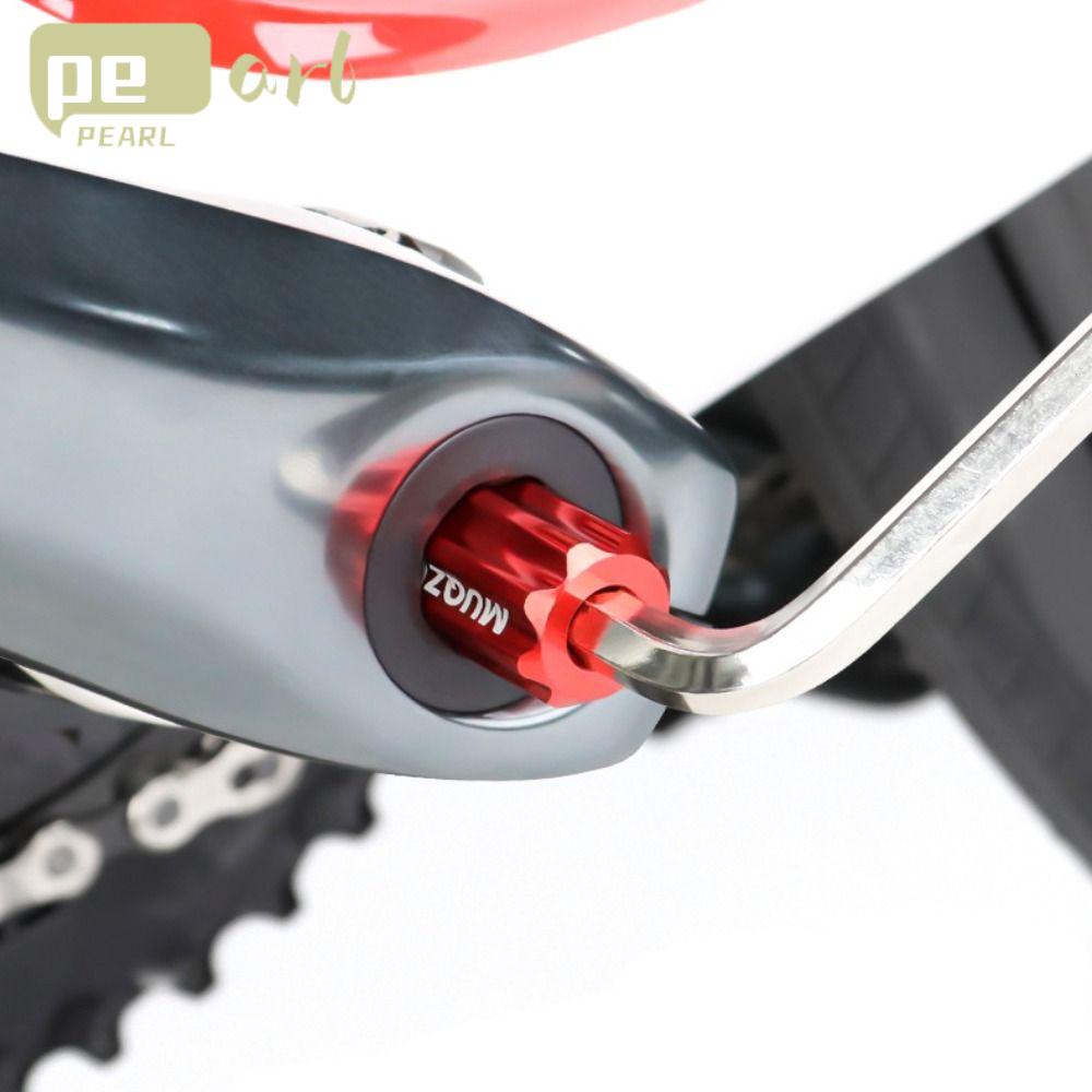 PEARLVN Vỏ Bọc Trục Khuỷu Xe Đạp Bằng Hợp Kim Nhôm 4 Màu Chất Lượng Cao