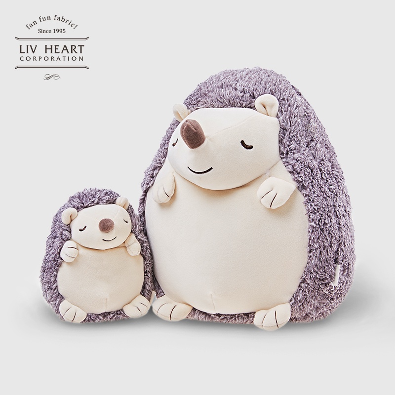 Thú Nhồi Bông Hình Nhím Dễ Thương Phong Cách Nhật Bản