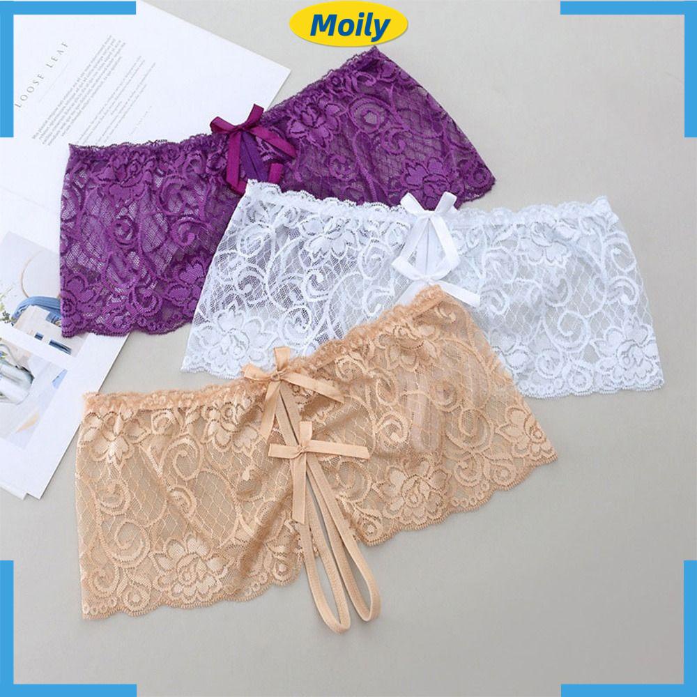 MOILYVN Quần Lót Ren Hoa Thiết Kế Quyến Rũ Cho Phái Nữ