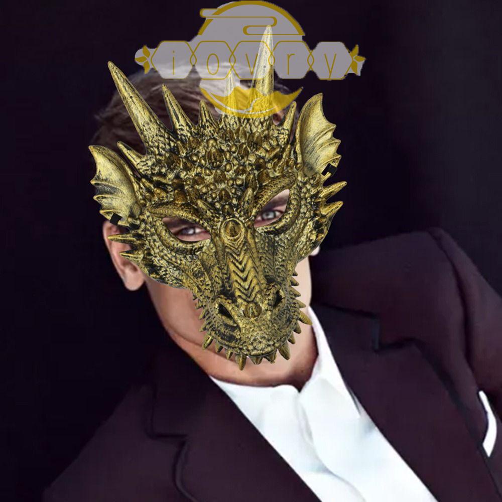 IVORY Mặt Nạ Hóa Trang Halloween Hình Khủng Long Cho Nữ