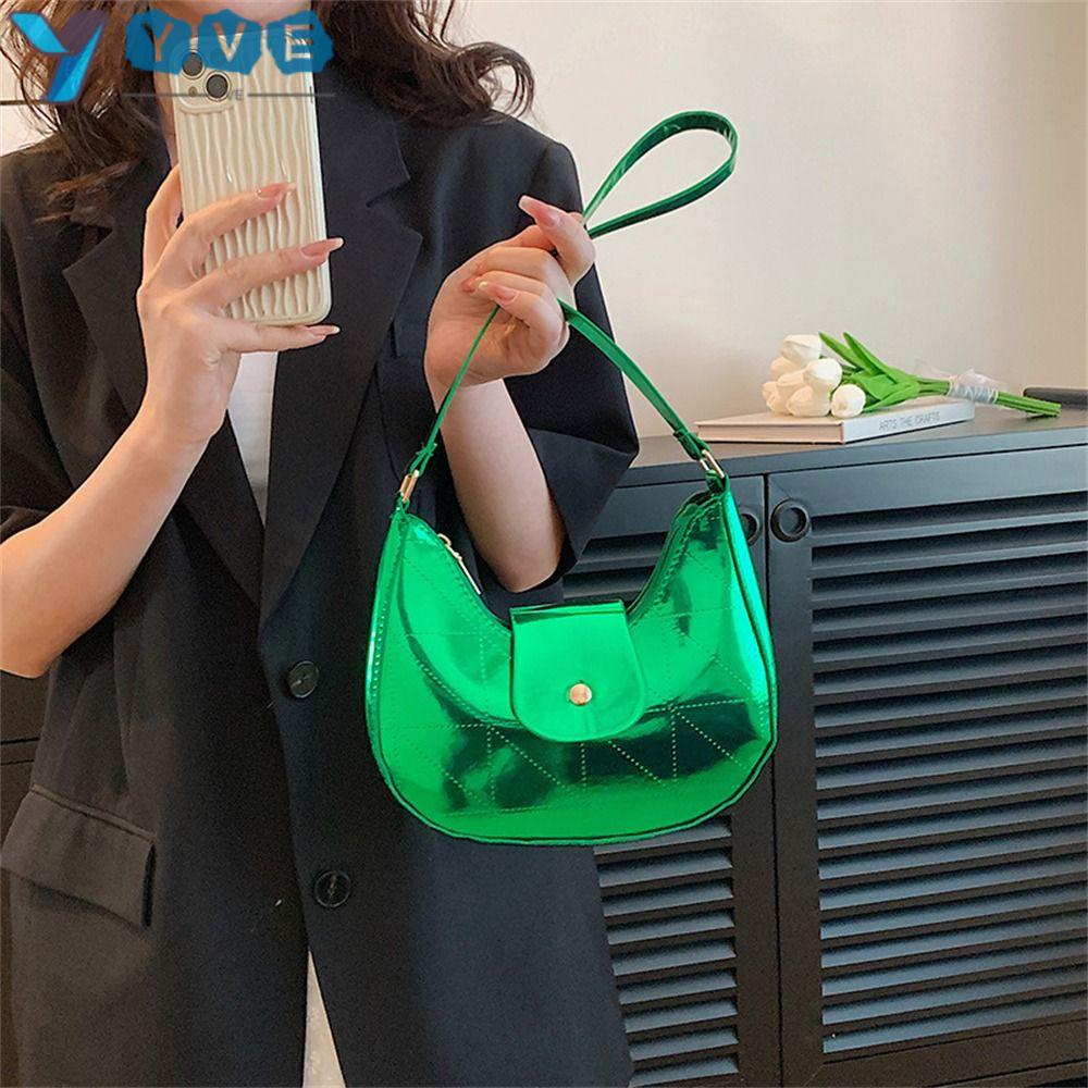 YVE Túi Xách Da PU Thiết Kế Đơn Giản Thời Trang Cho Nữ