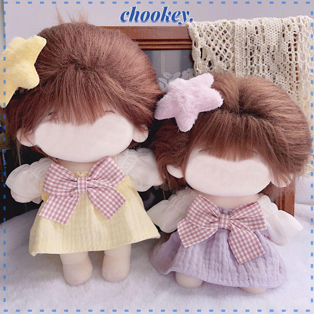 CHOOKEY Bộ Trang Phục Ngôi Sao Màu Tím Sữa Mini 20cm Dễ Thương Cho Búp Bê