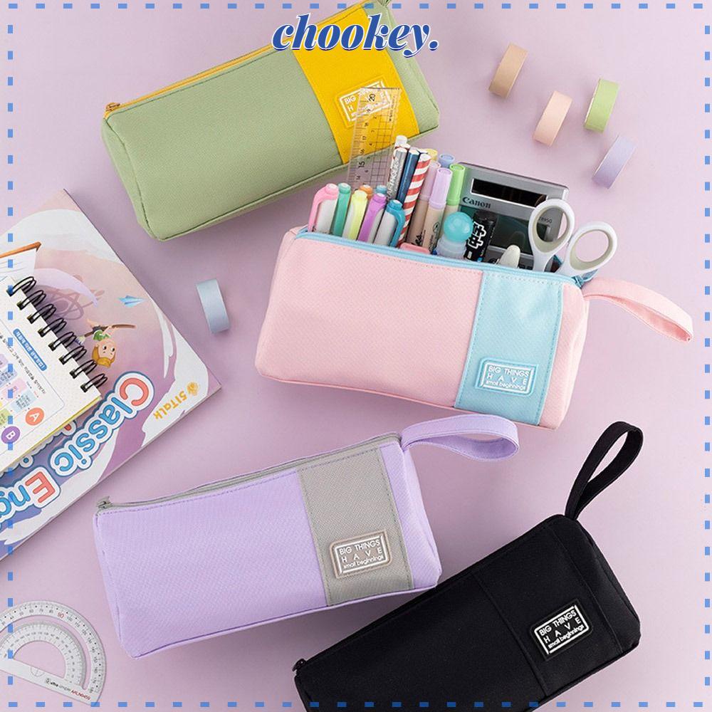 CHOOKEY Túi Đựng Bút Đa Năng Họa Tiết Hoạt Hình Xinh Xắn Dành Cho Bé