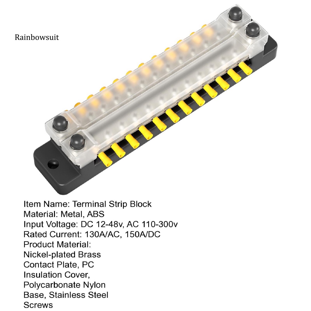 1 Bộ Phân Phối Nguồn Điện Hai Hàng 12 Chiều DC150A