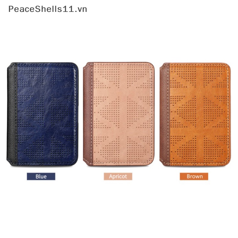 Bao Da Điện Thoại PU Có Ngăn Đựng Thẻ Phong Cách Doanh Nhân Cho iPhone 13 Pro Max Samsung Gadgets