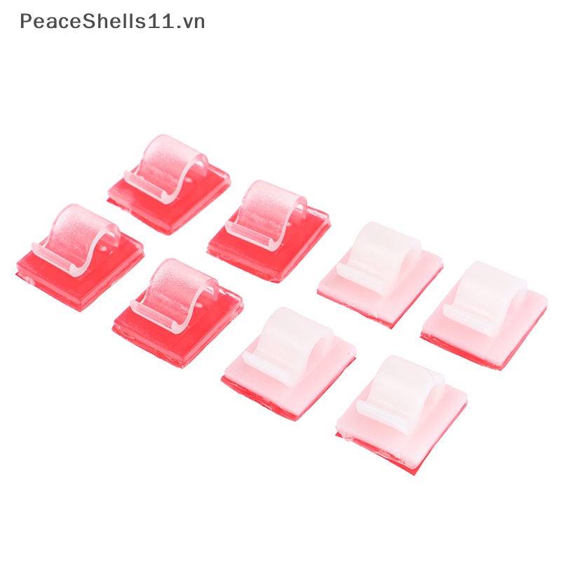 Set 10 Kẹp Giữ Dây Cáp / Tai Nghe / Chuột Tiện Lợi