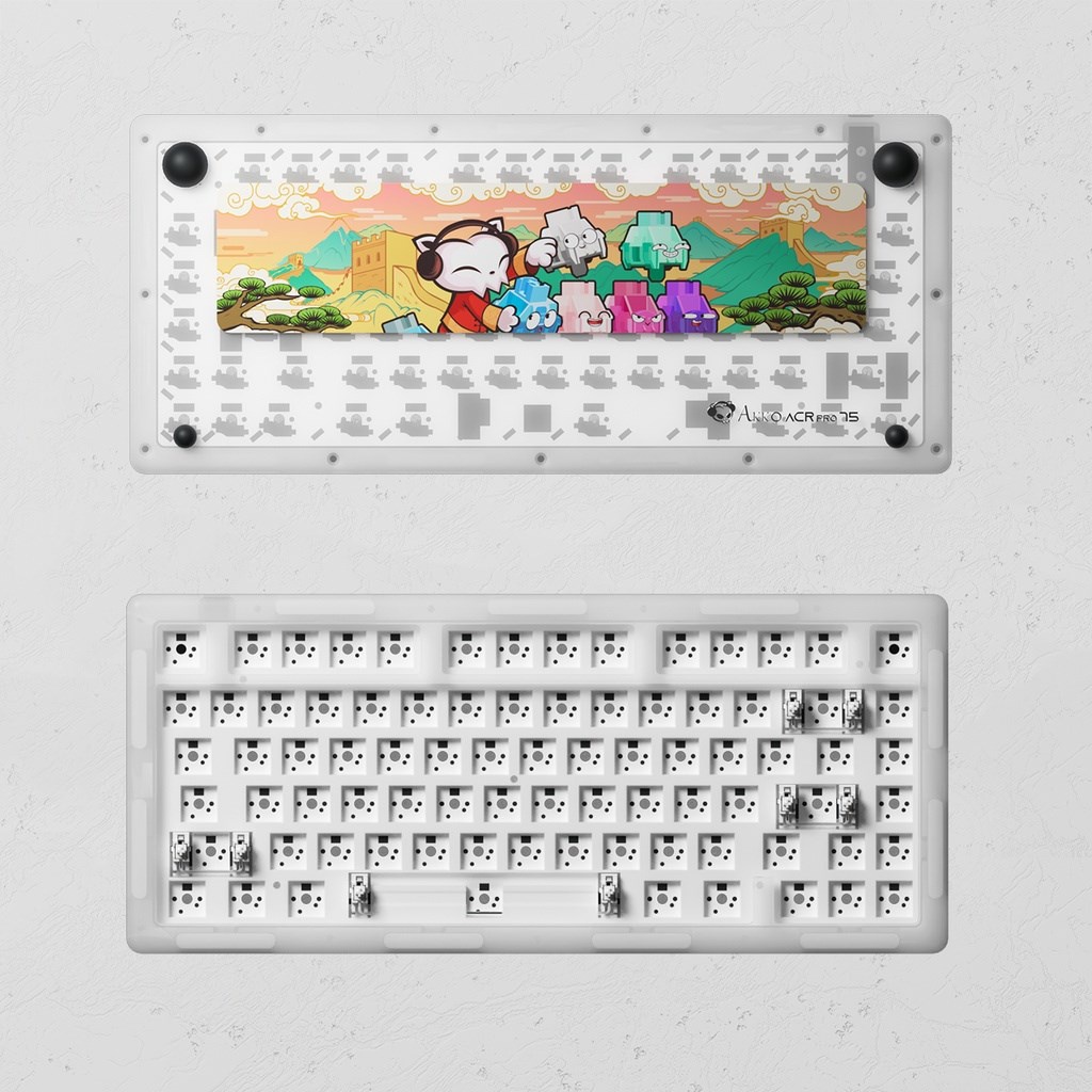 AKKO ACR Pro 75 Wired 75% Gasket Structure Customization KIT