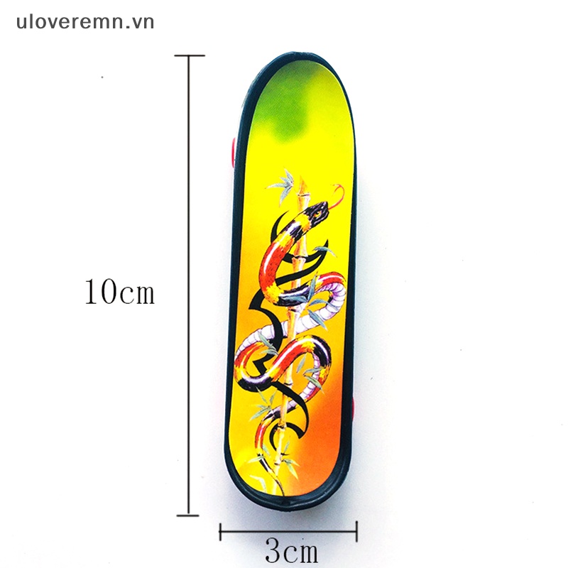 Uloveremn 1 Ván Trượt Ngón Tay mini Bằng Nhựa Sáng Tạo