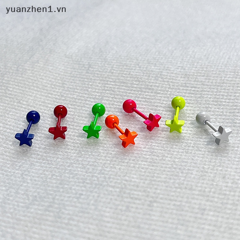 1 Khuyên Tai Ngôi Sao Dạ Quang Thời Trang Nữ Tính