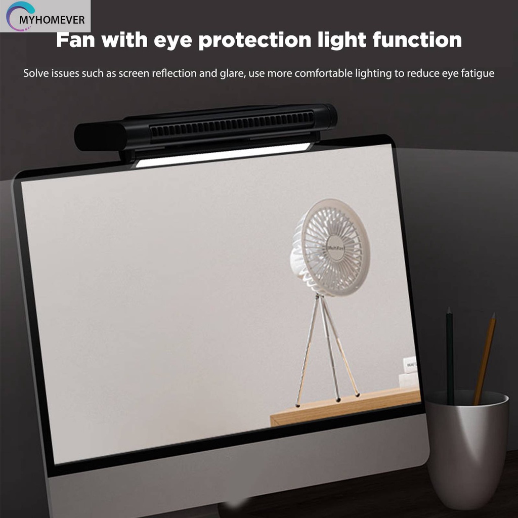 Quạt Điều Hòa Không Cánh 2000mAh Có Đèn