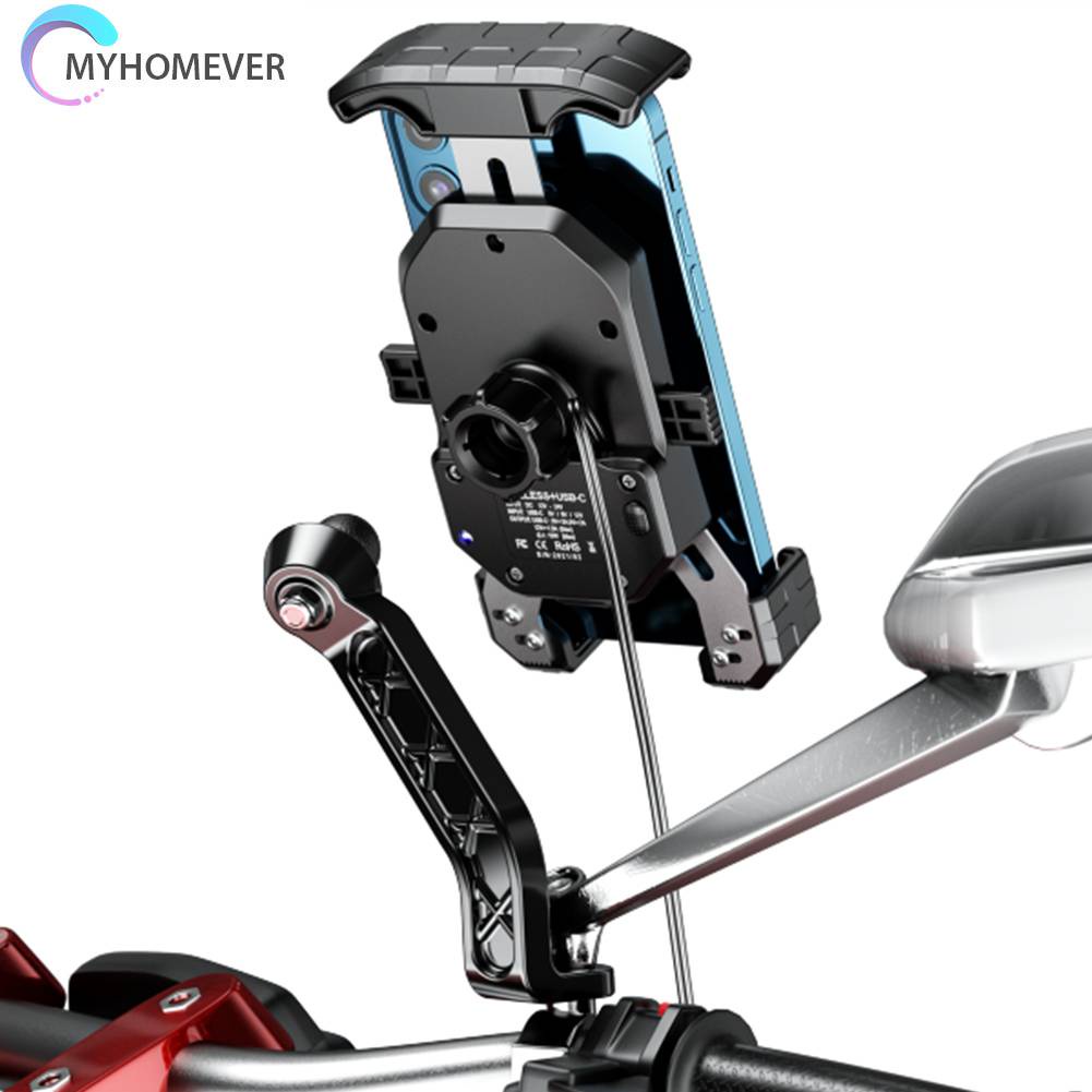 Đế Sạc Điện Thoại Không Dây 15W Cho Xe Đạp