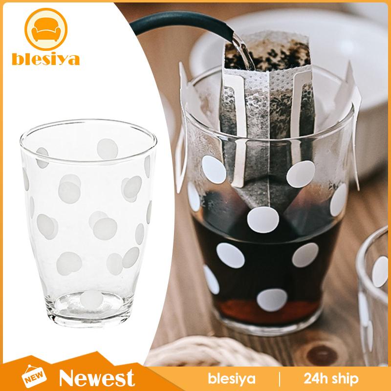 Kính Ly Thủy Tinh Trong Suốt Phong Cách Vintage