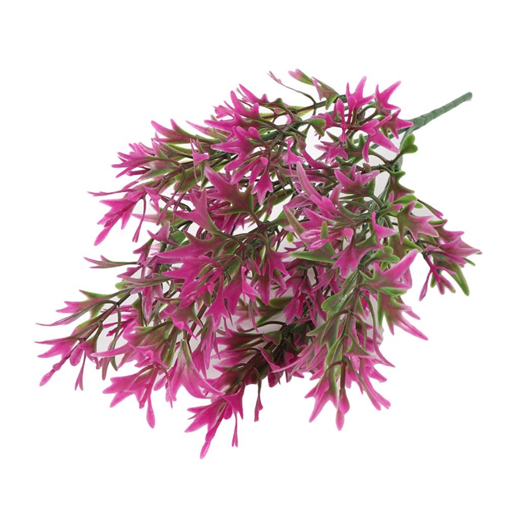 1 Bó Hoa Cỏ Nhân Tạo Có Răng Cưa Nhỏ Trang Trí Nhà Cửa / Khách Sạn / Tiệc Cưới