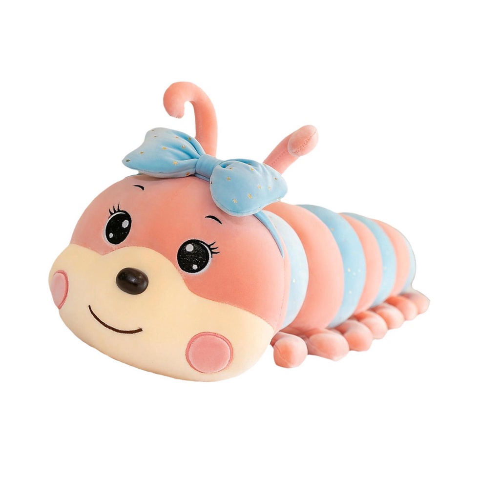 Gối Nhồi Bông Hình Sâu Bướm Mềm Mại Dành Cho Trẻ