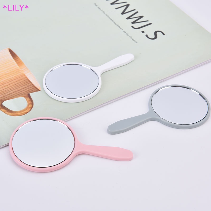 Lily cầm tay trang điểm gương Vòng Vanity gương với xử lý tay gương mỹ phẩm uuu